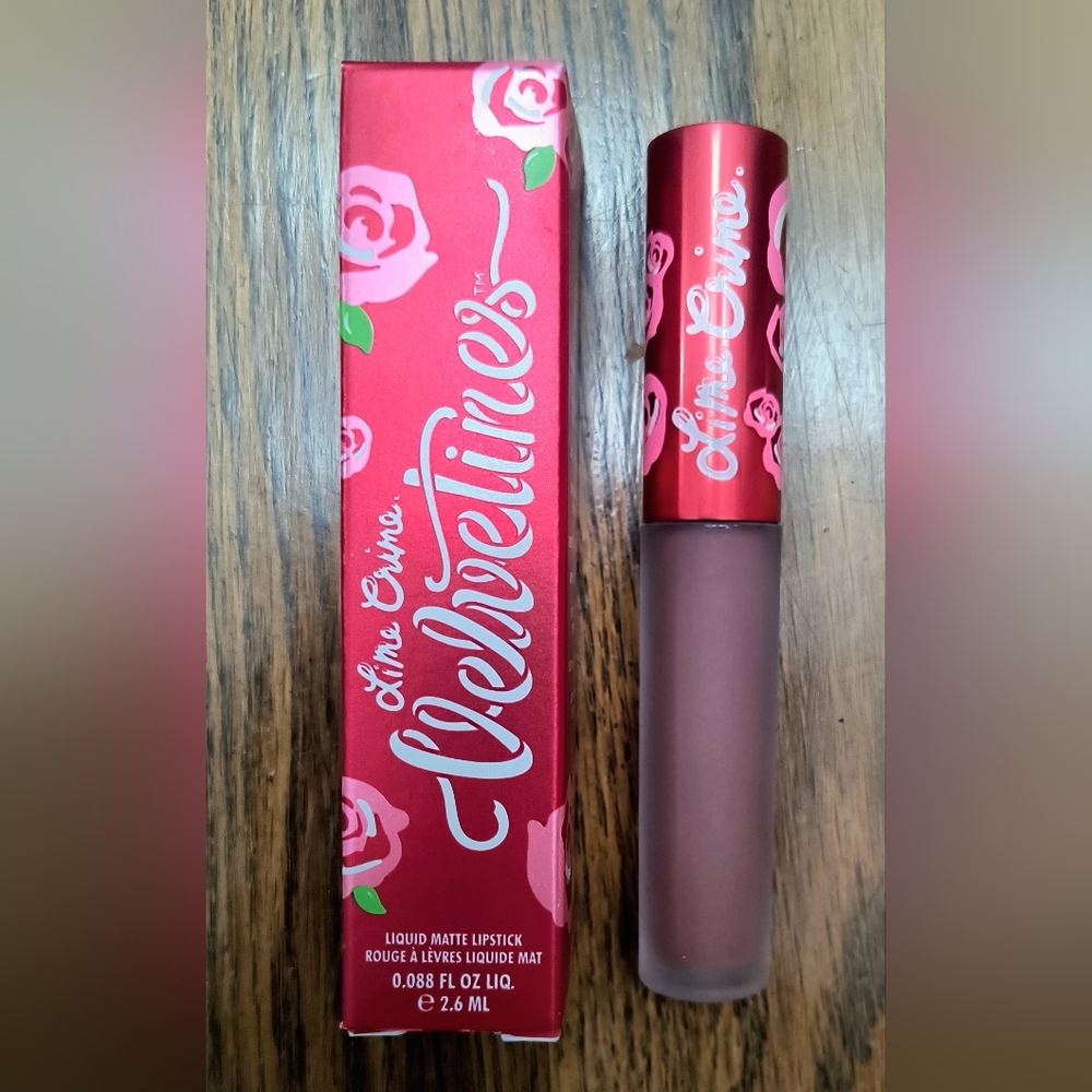 Lime Crime Teddy Bear Velvetines Liquid Matte Lipstick By Melanie Martinez